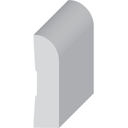 D BULLNOSE AS1 66mm X 18mm
