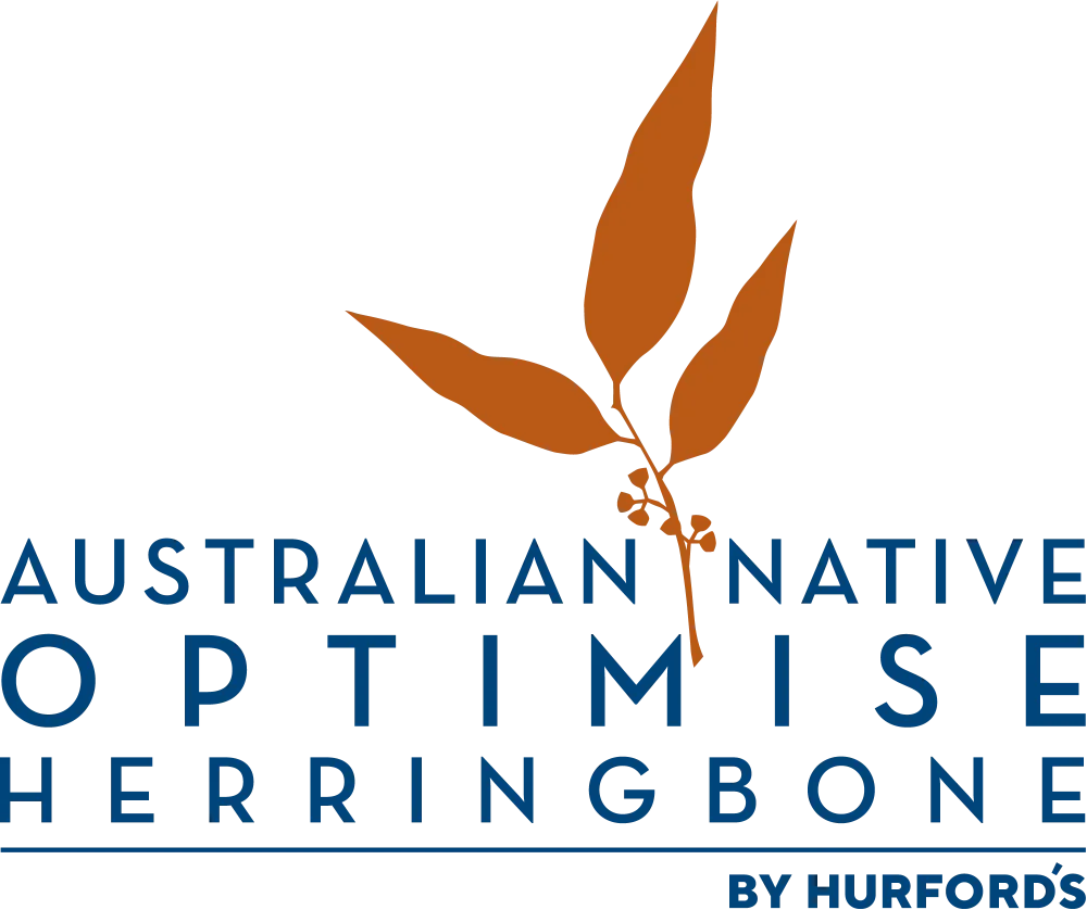 Australian Native Optimise Herringbone Logo Rbg